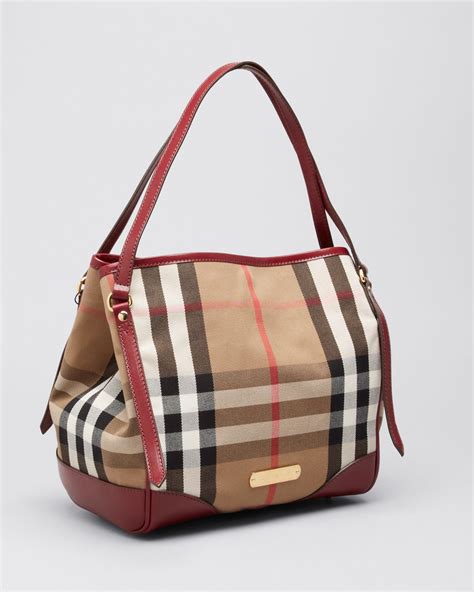 burberry small bridle house check &|Burberry Small Bridle House Check Tote .